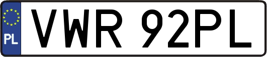 VWR92PL