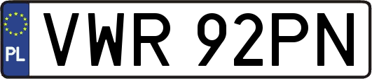VWR92PN