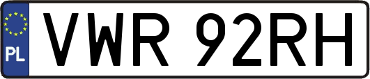 VWR92RH
