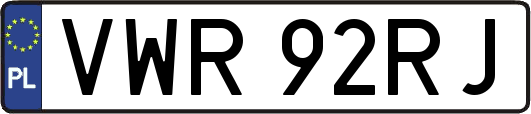 VWR92RJ
