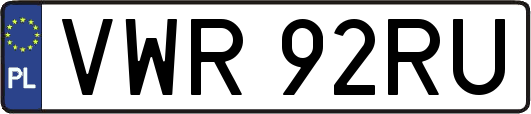 VWR92RU