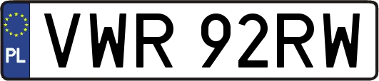 VWR92RW