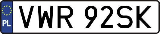 VWR92SK