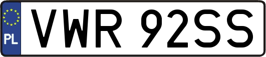 VWR92SS