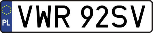VWR92SV