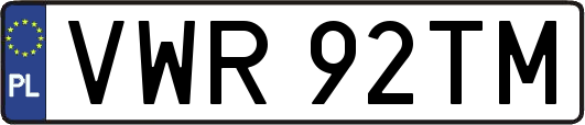 VWR92TM