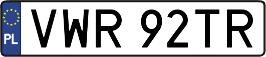 VWR92TR