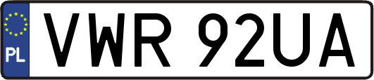 VWR92UA