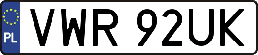 VWR92UK