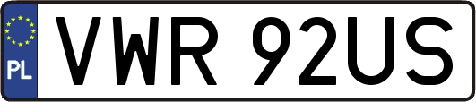 VWR92US
