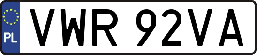 VWR92VA