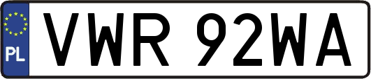 VWR92WA