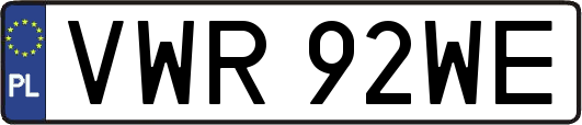VWR92WE