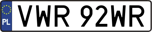 VWR92WR