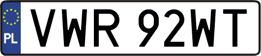 VWR92WT