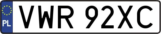 VWR92XC
