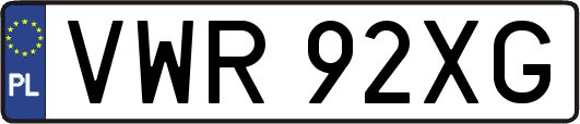 VWR92XG