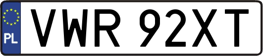 VWR92XT