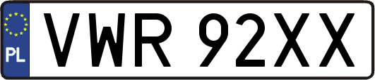 VWR92XX