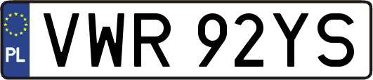 VWR92YS