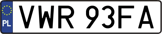 VWR93FA