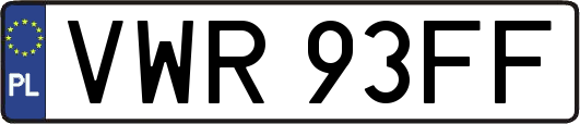 VWR93FF