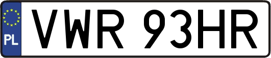 VWR93HR