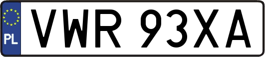 VWR93XA