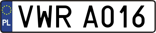VWRA016