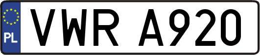 VWRA920