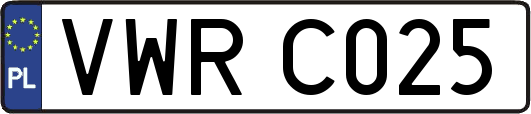 VWRC025