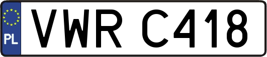 VWRC418