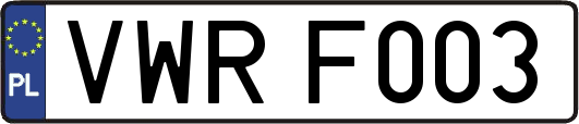 VWRF003