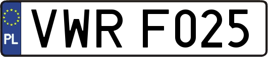 VWRF025