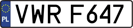 VWRF647