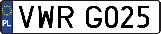 VWRG025