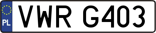 VWRG403