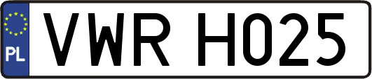 VWRH025
