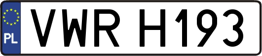 VWRH193