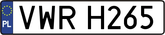 VWRH265