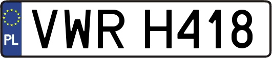 VWRH418