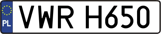 VWRH650