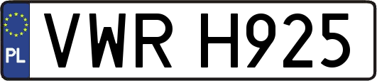VWRH925