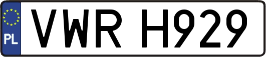 VWRH929