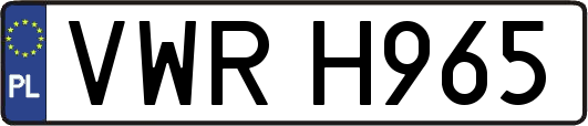 VWRH965