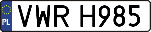 VWRH985