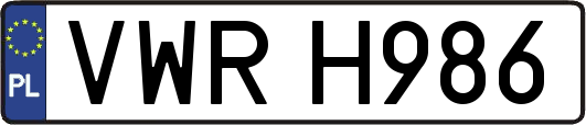 VWRH986