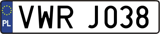 VWRJ038