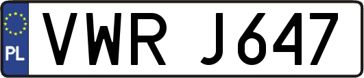 VWRJ647