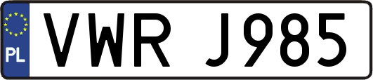 VWRJ985